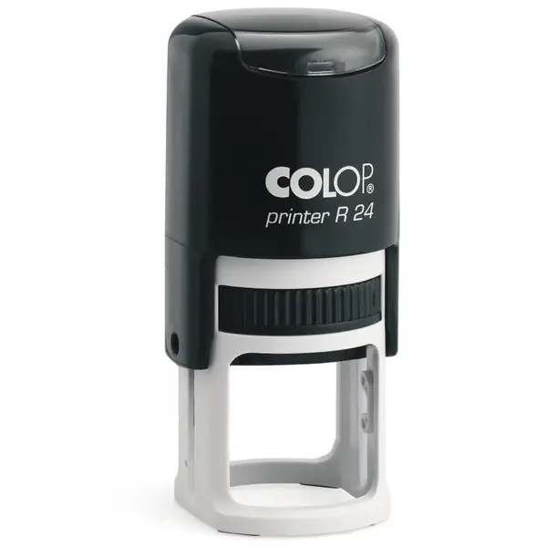 Stampila Printer R24 Societate Comerciala Tus albastru