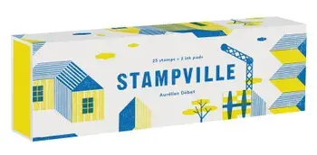 Stampville: 25 Stamps + 2 Ink Pads/Aurelian Debat