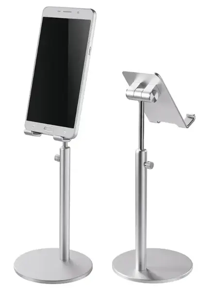 Stand birou Neomounts DS10-200SL1, Ajustabil, Pana la 7inch (Argintiu)