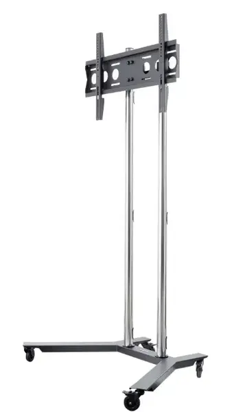 Stand mobil Edbak TR1-b, 40inch-75inch, 80 kg, inaltime reglabila (Negru)
