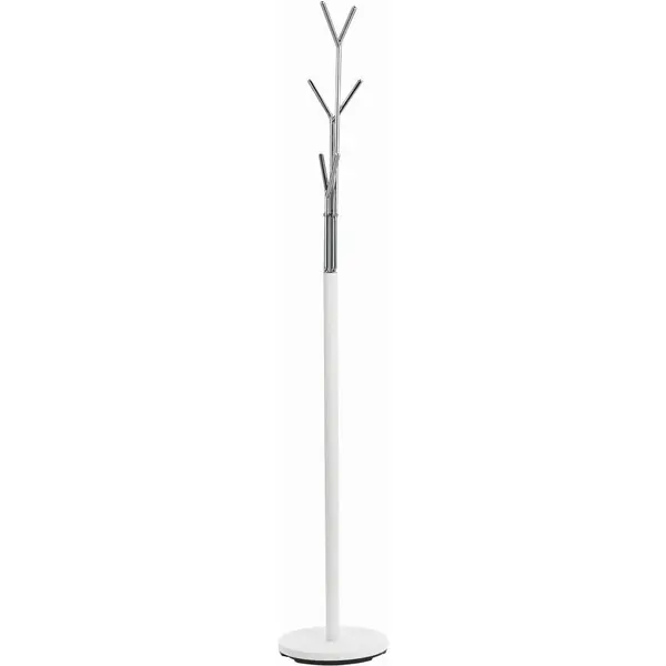 Stander Haine alb, culoare crom, 29/171/29 cm
