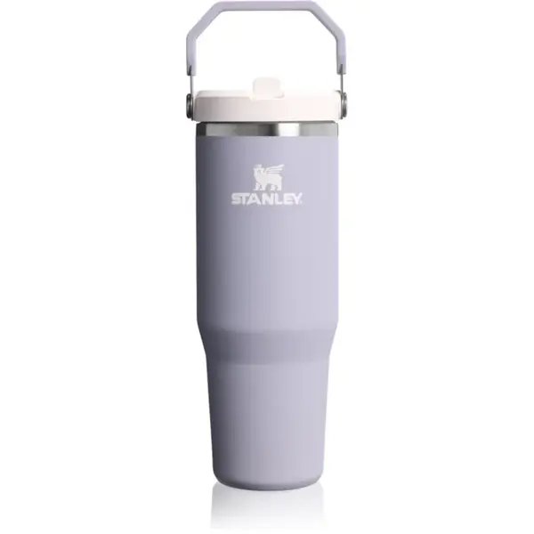 Stanley IceFlow™ Flip Straw 2.0 Tumbler sticlă termos din oțel inoxidabil Purple Dust 890 ml