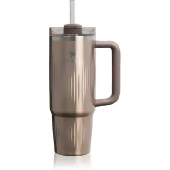 Stanley Quencher H2.O FlowState™ Fluted Tumbler pahar din oțel inoxidabil cu pai medium