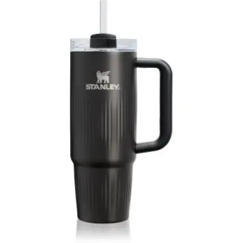 Stanley Quencher H2.O FlowState™ Fluted Tumbler pahar din oțel inoxidabil cu pai medium