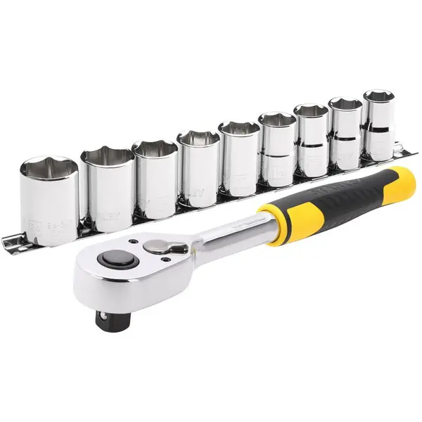 Stanley Stanley STMT82671-0, set clichet 1/2 cu 72 dinti + 10 tubulare