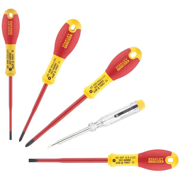 Stanley Stanley XTHT0-62692, set de 5 surubelnite izolate VDE PH, slim, blister