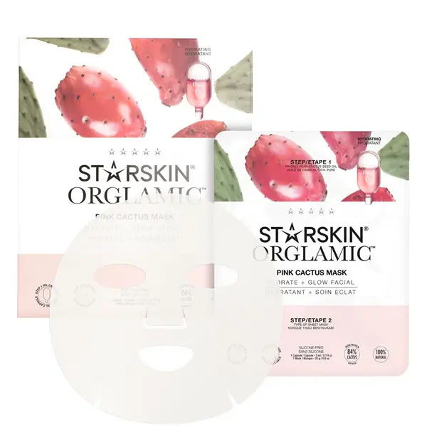 Starskin Orglamic Pink Cactus Mask