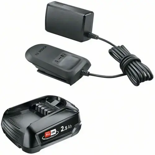 Starter Kit Bosch Alliance 1600A02625, Acumualtor 18V, 2.5 Ah, Incarcator AL 18V-20, Power for all Alliance