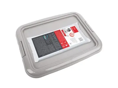 STARTER KIT, Suport plastic + 7 covorase absorbante, M-PETS, 46,2x35,8x3 cm