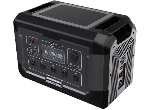 Statie acumulator portabil cu incarcare rapida - FastCharge, LiFePO4 - Generator Solar Power Station - 2500W, 2048Wh - CNO-PS2