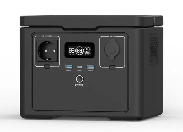 Statie acumulator portabil pentru incarcare electrica LongLife, LiFePO4, Generator Solar Power Station - 600W, 512Wh - CNO-PS600UPS-Pro