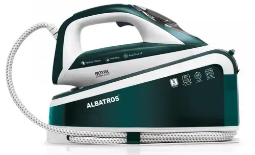 Statie de calcat Albatros ROYAL STEAM CARE GREEN, 3000 W, 1.5 L (Verde)
