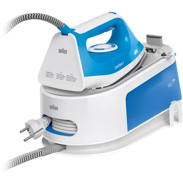 Statie de calcat Braun IS1012BL, 2200W, 340g/min, 1.5l, Talpa ceramica