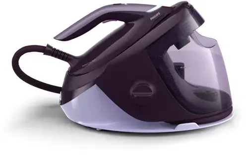 Statie de calcat Philips Seria 7000 PSG7150/30, 2100 W, 8 bar, Rezervor 1.8 l, Jet de abur 600 g/min, Sistem anticalcar, Depozitare cablu (Violet)