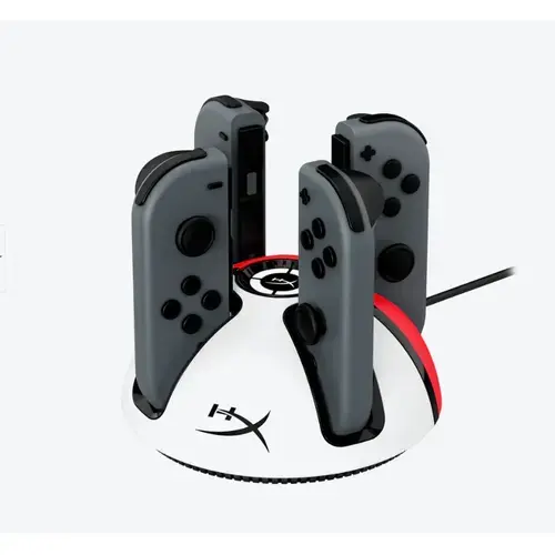 Statie de incarcare HP HyperX Charger Quad Joy-Con, Negru