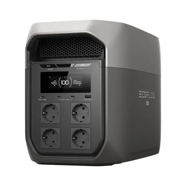 Statie de incarcare portabila EcoFlow Delta 3 Max 2048Wh, 2400W