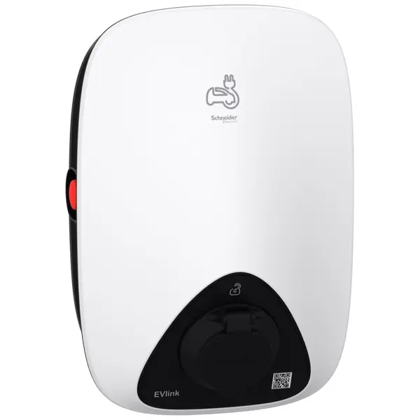 Statie de incarcare trifazata Schneider EVH4S11N2 EVlink Home, 11 kW, 3P+N, priza T2, 16A, cu protectie RDC-DD