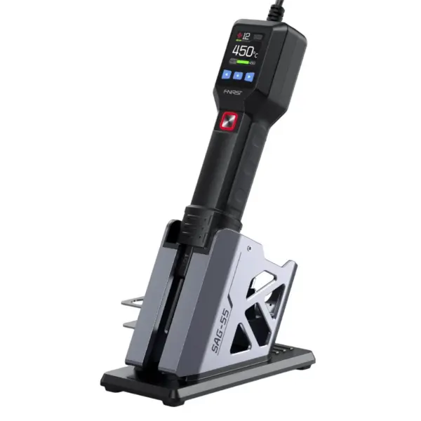 Statie de lipit cu aer cald, 550W, 450 C, afisaj LCD, FNIRSI SAG-55
