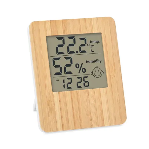 Statie meteo din bambus Statie meteo din bambus