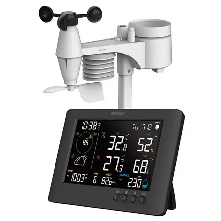 Statie Meteo Profesionala WiFi 7 in 1 Sencor S-SWS10500WIF