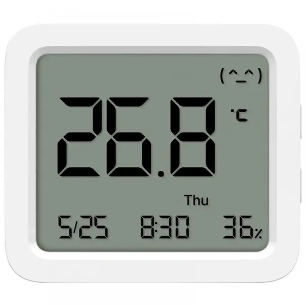 Stație meteo Xiaomi - Mi Temperature and Humidity Monitor 3, albă