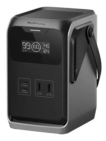 Stație portabilă de încărcare EcoFlow – Trail 200 DC, 192Wh, negru