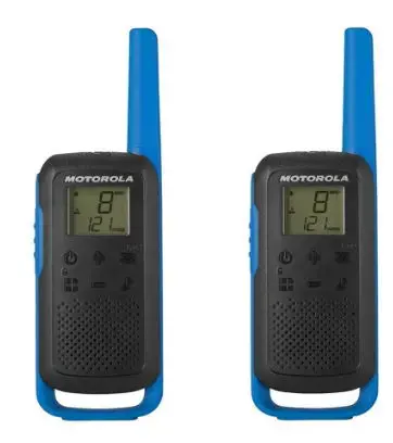 Statie radio PMR portabila Motorola TALKABOUT T62 BLUE, set 2 buc