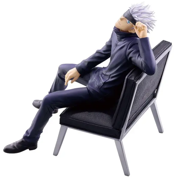Statuetă Banpresto Animation: Jujutsu Kaisen - Satoru Gojo (Sitting), 27cm