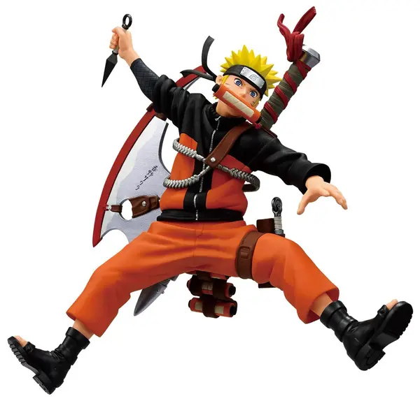 Statuetă Banpresto Animation: Naruto - Naruto Uzumaki (Vibration Stars) (72 Series 33), 16 cm