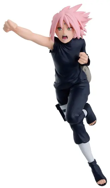 Statuetă Banpresto Animation: Naruto - Sakura Haruno (Vibrations Stars), 14 cm