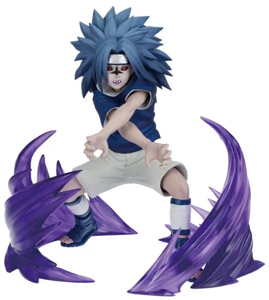 Statuetă Banpresto Animation: Naruto - Sasuke Uchiha (72 Series) (Vibration Stars), 15 cm