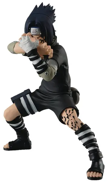 Statuetă Banpresto Animation: Naruto - Uchiha Sasuke (Vibration Stars), 12 cm