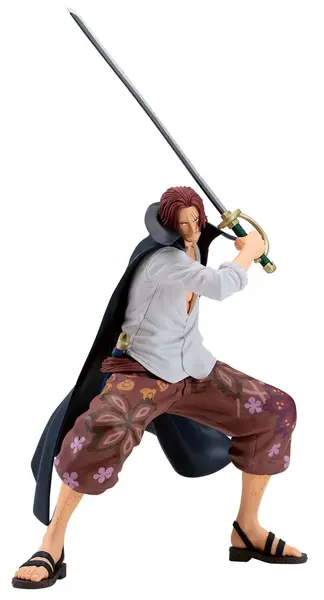 Statuetă Banpresto Animation: One Piece - Shanks (Grandista), 22 cm