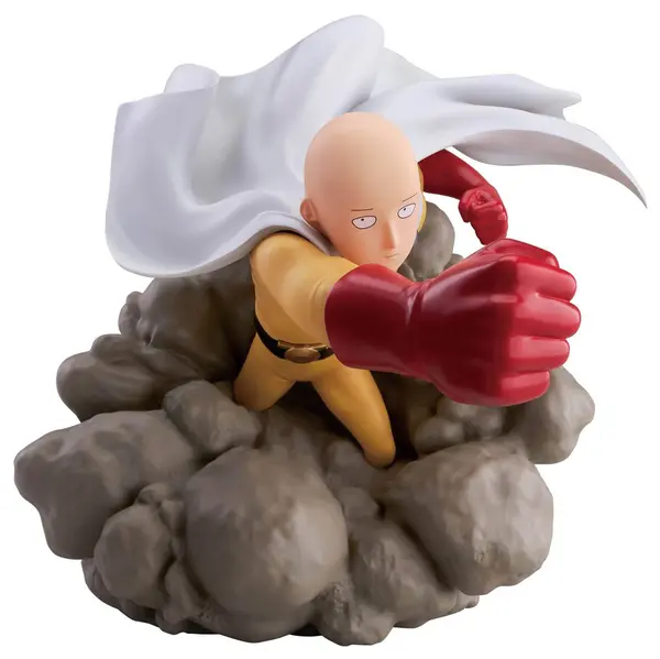 Statuetă Banpresto Animation: One Punch Man - Saitama (Diorama), 15 cm