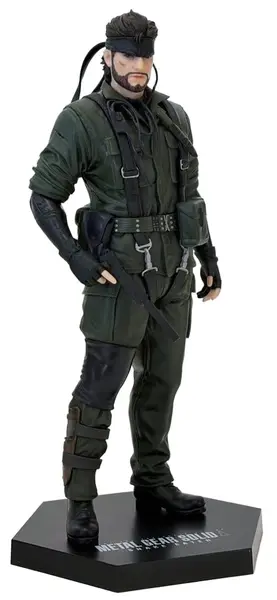 Statuetă Konami Amusement Games: Metal Gear Solid Delta - Naked Snake, 20 cm