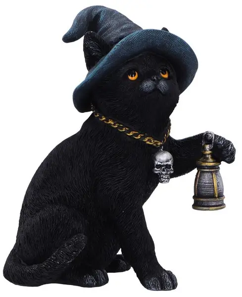 Statuetă Nemesis Now Adult: Gothic - Familiar's Lantern, 18 cm