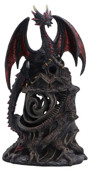 Statuetă Nemesis Now Fantasy: Dragons - Midnight Warden, 23.5 cm
