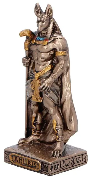Statuetă Nemesis Now Mythology: Egyptian Gods - Anubis God of the Afterlife, 8.3 cm
