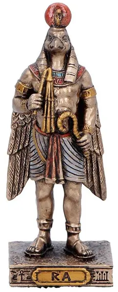 Statuetă Nemesis Now Mythology: Egyptian Gods - Ra God of the Sun, 8.9 cm