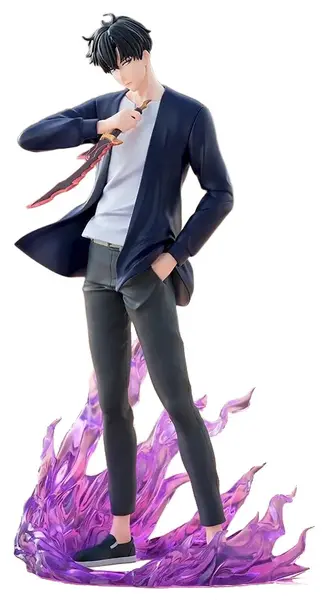 Statuetă Sega Animation: Solo Leveling - Sung Jinwoo, 18 cm