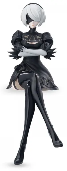 Statuetă Sega Games: NieR:Automata Ver1.1a - 2B, 13 cm