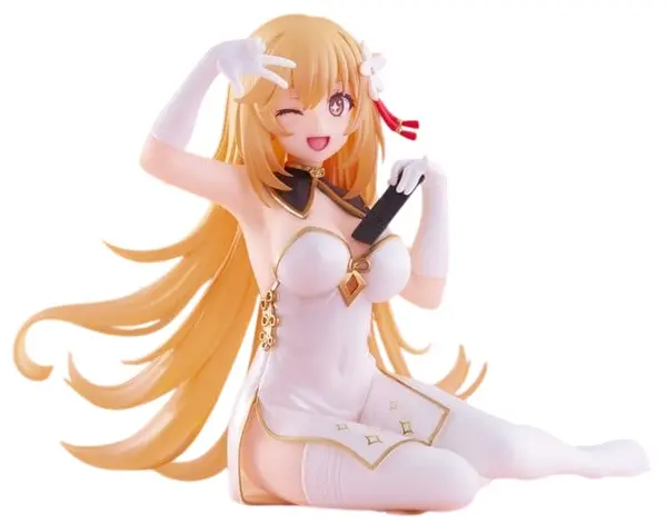 Statuetă Taito Animation: A Certain Scientific Railgun - Misaki Shokuho (Chinese Dress Ver.) (Desktop Cute), 13 cm