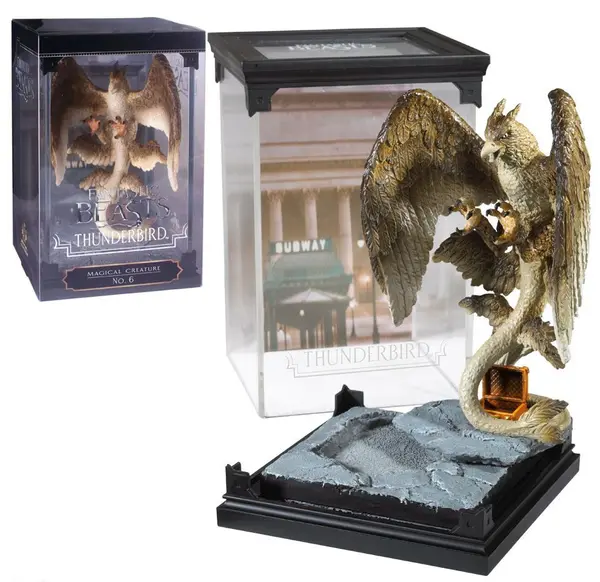 Statueta The Noble Collection Movies: Fantastic Beasts - Thunderbird (Magical Creatures), 18 cm