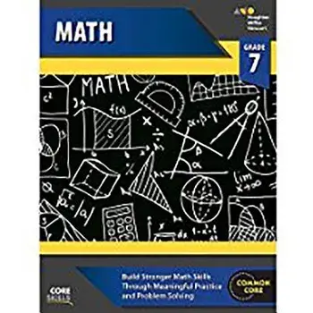 Steck-Vaughn Core Skills Mathematics: Workbook Grade 7, Paperback/Steck-Vaughn Company