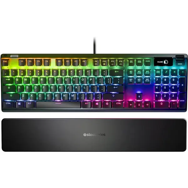 STEELSERIES Tastatura mecanica de gaming SteelSeries Apex 7, Comutator Rosu