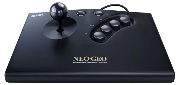 Stick arcade SNK - AES+, wireless, negru (Neo Geo)