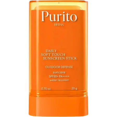 Stick pentru fata cu protectie solara SPF 50+ PA++++ Daily Soft Touch Sunscreen, 20g, Purito