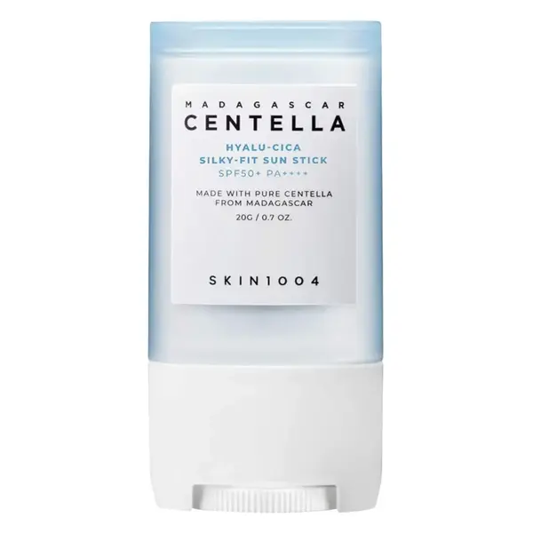 Stick pentru fata cu SPF50+ Centella Hyalu-Cica Silky-Fit, 20g, Skin1004
