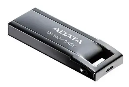 Stick USB A-DATA AROY-UR340-64GBK, 64GB, USB-C
