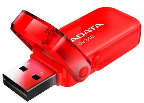 Stick USB A-DATA UV240, 32GB, USB 2.0 (Rosu)
